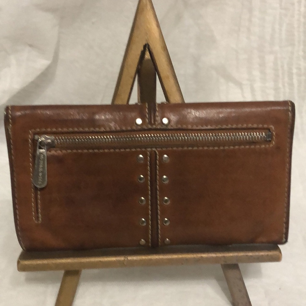 Michael Kors Vintage Studded Leather long Wallet - Picture 3 of 8